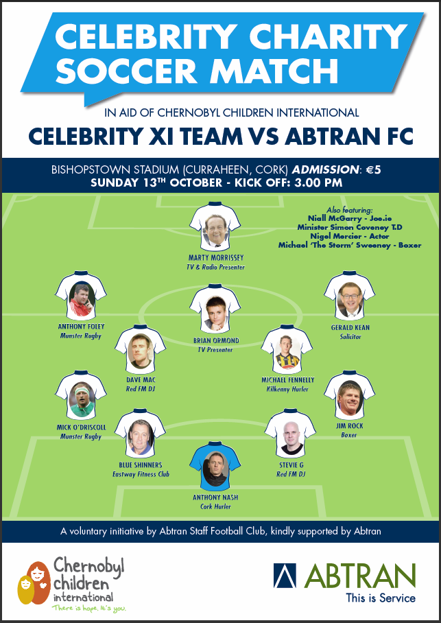 Celebrity Charity Soccer Match - Chris Mee Group | CMSE